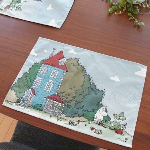 Moomin 刺繡餐墊