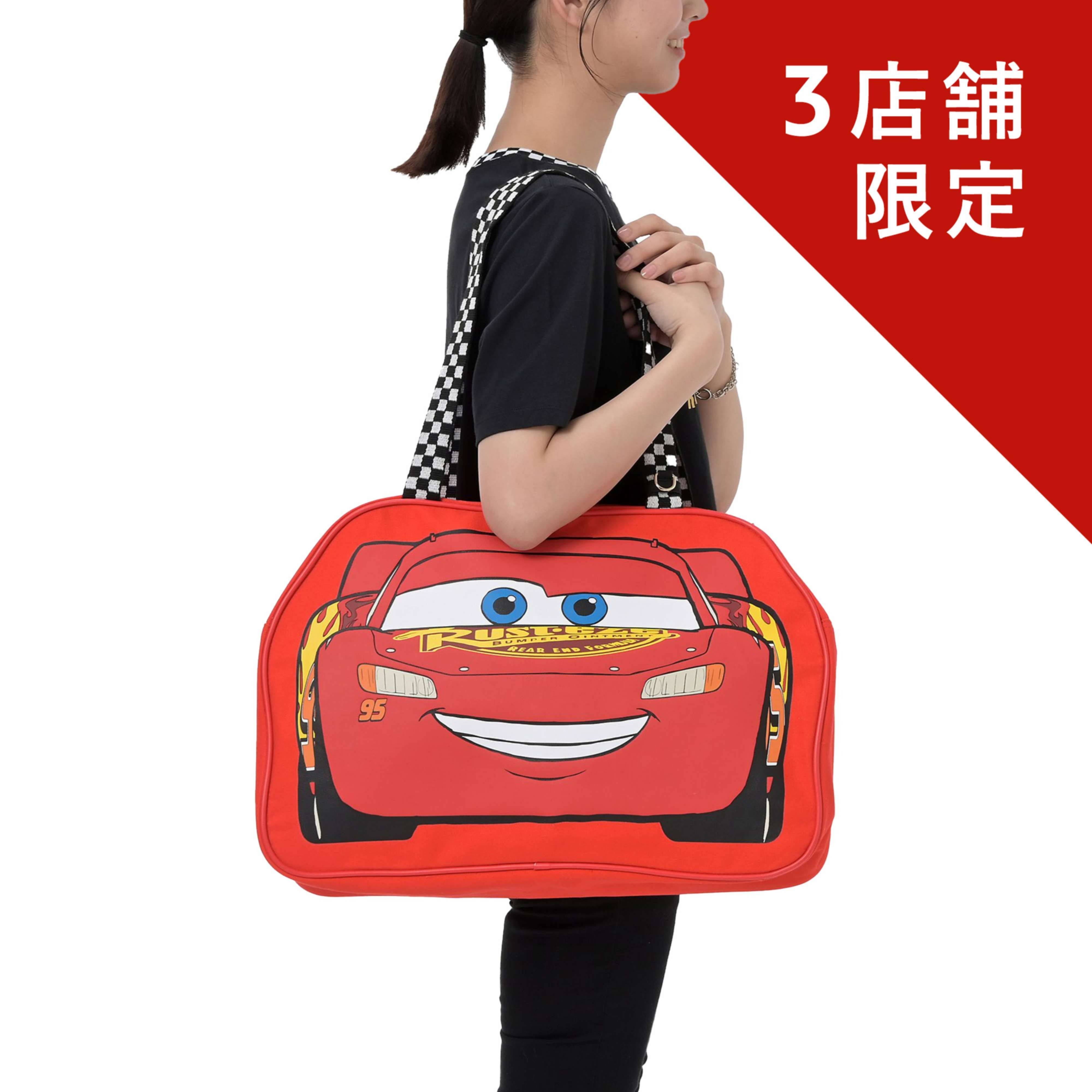 🌸 【預訂】McQueen Tote Bag - Dinoco 400 Piston Cup Racing Series Cars 20th Anniversary