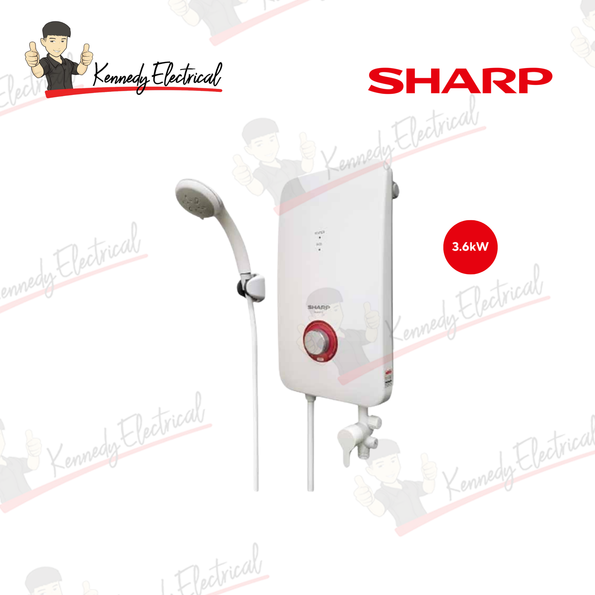 Sharp Non-Pump Water Heater (WHN115B)