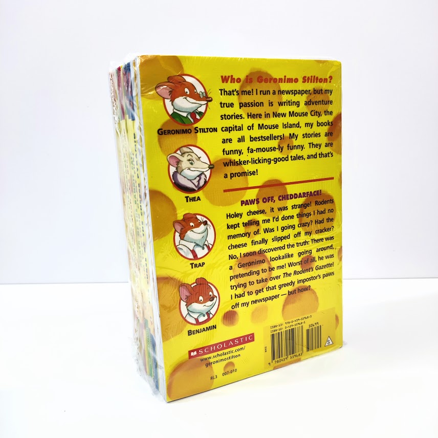Scholastic Geronimo Stilton 1-70 books兒童章節小說繪本彩色漫畫  | S08