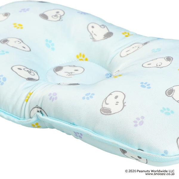 🇯🇵預訂 日本直送🇯🇵Snoopy 史努比滿印涼感嬰幼兒枕頭1-2Y