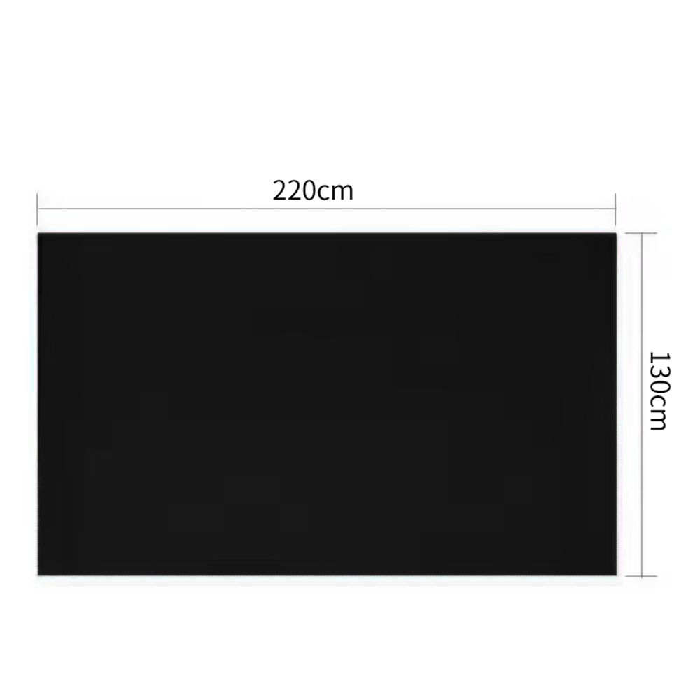 PVC床單 130*220cm 黑色 UB0276