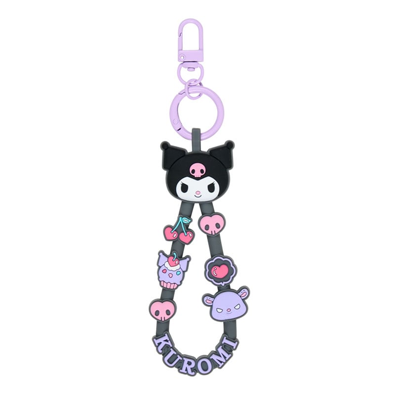 現貨｜Sanrio Kuromi 日版 橡膠繩 鎖匙扣 (82836-0)