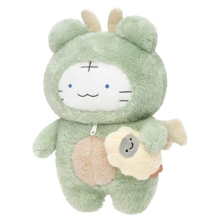 「預訂」小白虎與黑虎蝦毛絨公仔（小飛龍白虎）