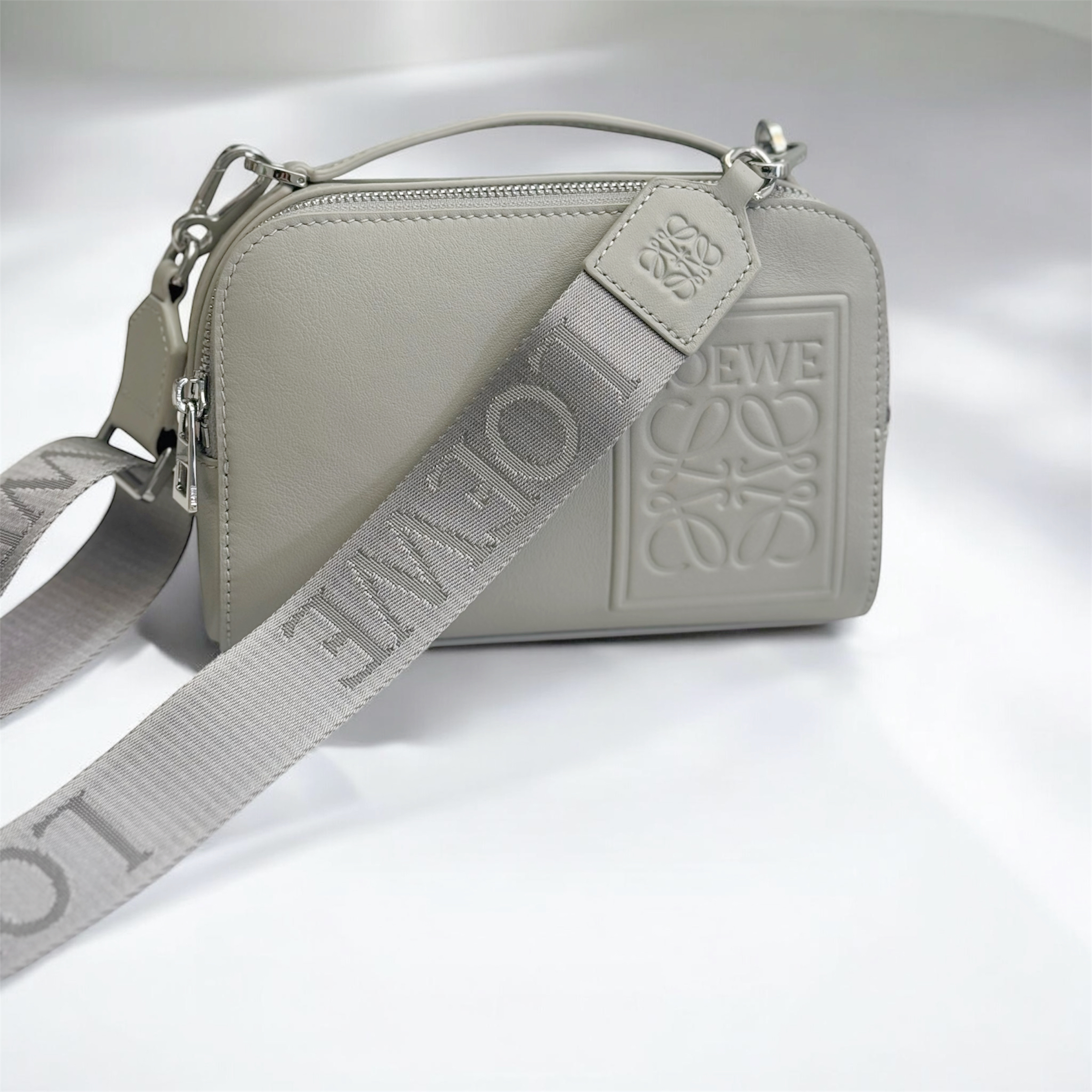 Unused Loewe Camera Bag- Grey