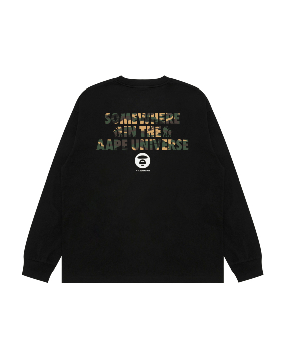 AAPE AAPEUNVS long sleeve tee (10027XR)