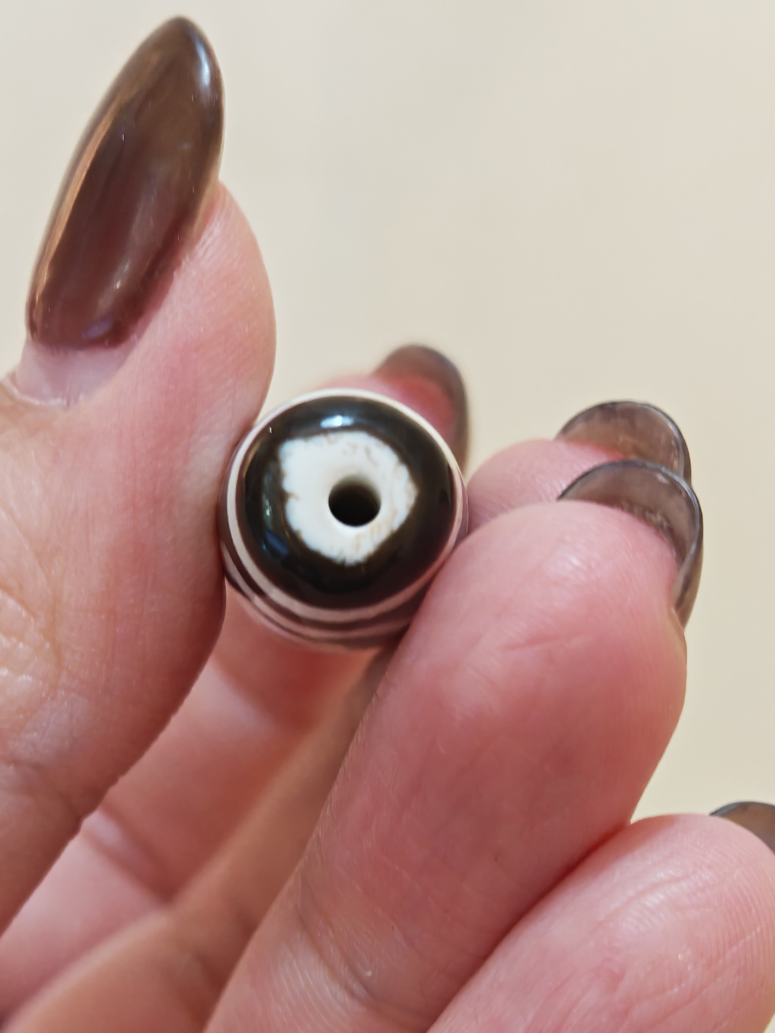 「黑白七眼天珠」26022