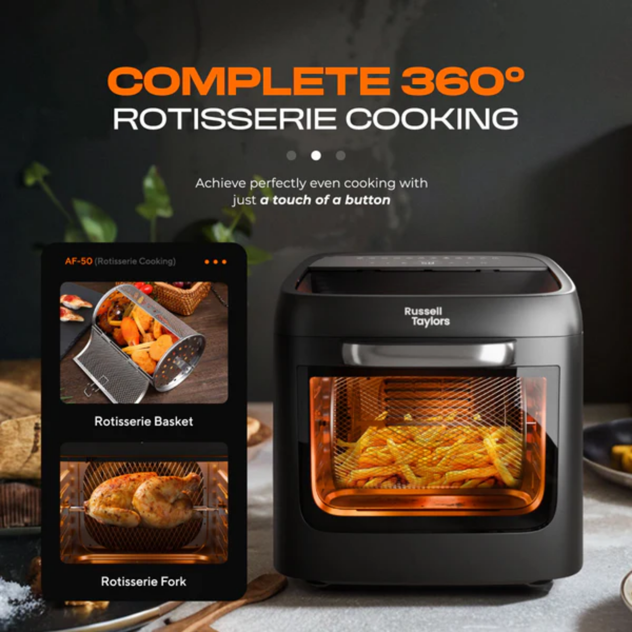 Russell Taylors 5.5L Large Air Fryer (AF-50)
