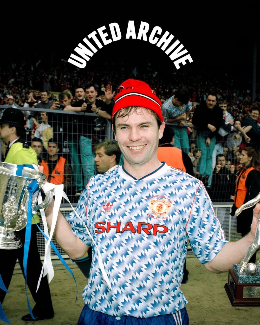 1990-92 曼聯 作客 復刻 球迷版 短袖