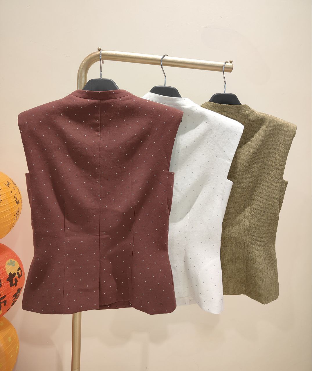 V领马甲上衣 2646