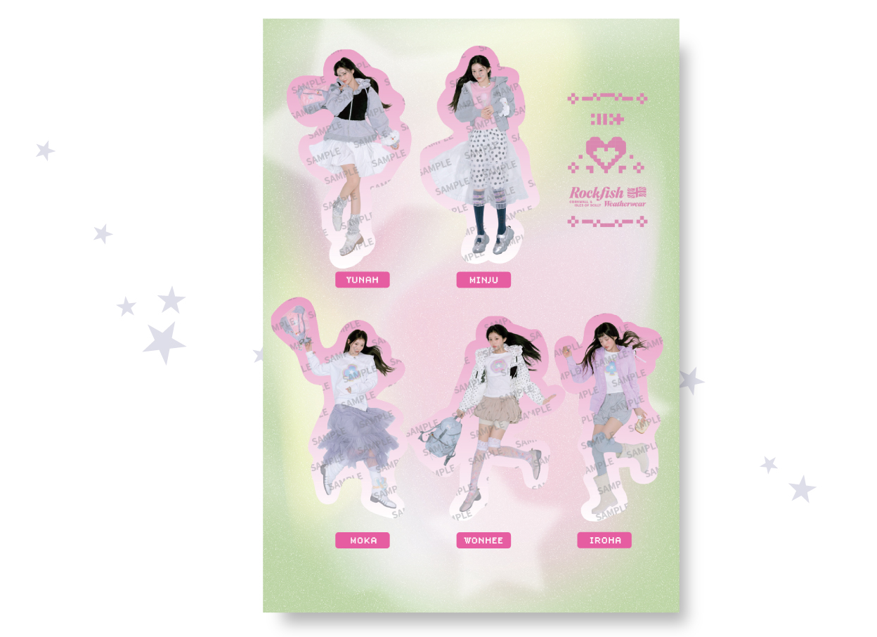 [Rockfish Weatherwear x ILLIT] BLISS HEEL LACEUP SNEAKERS - WHITE (2色)