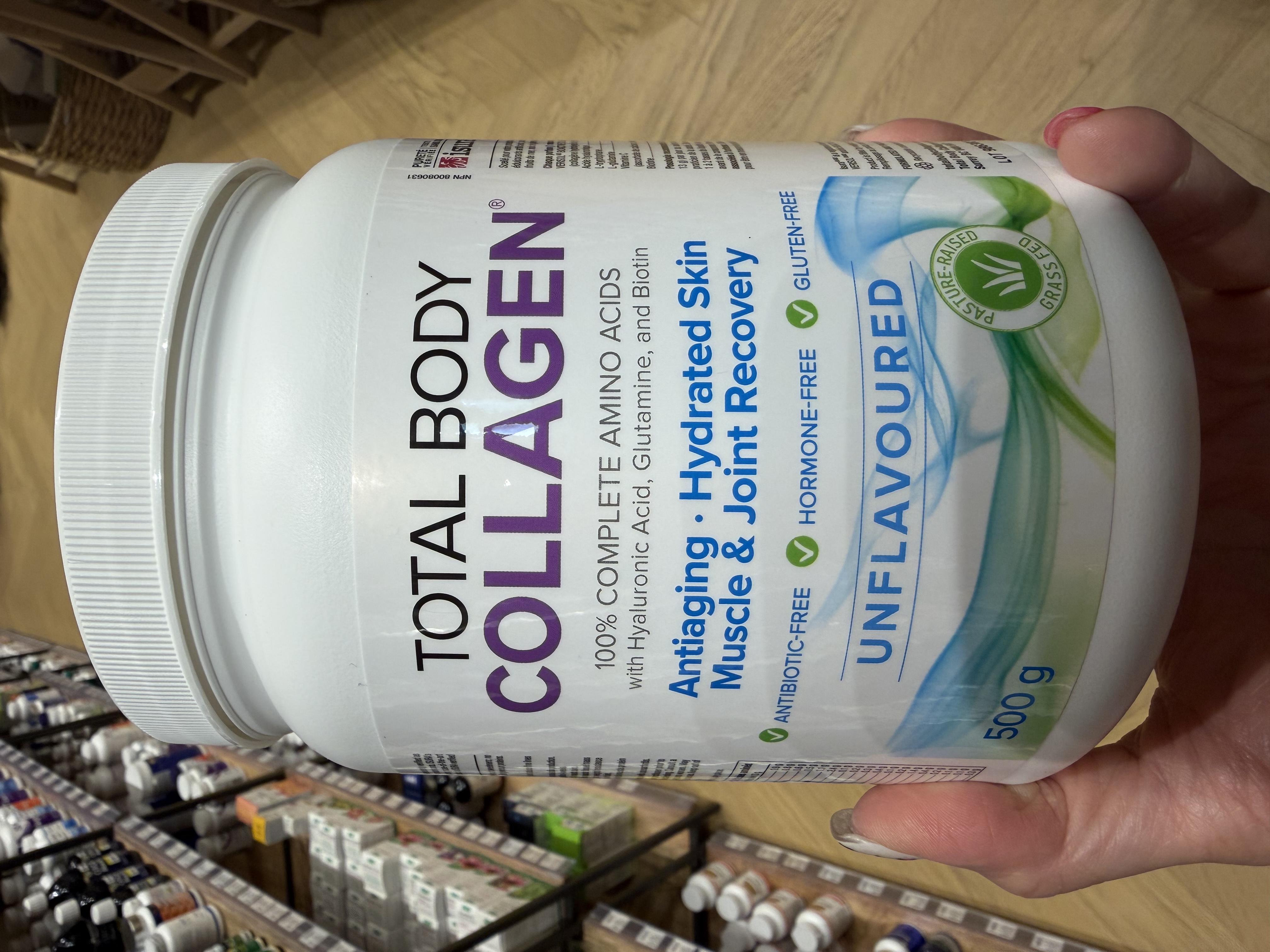 Natural Factors 全體膠原蛋白粉 原味 500克