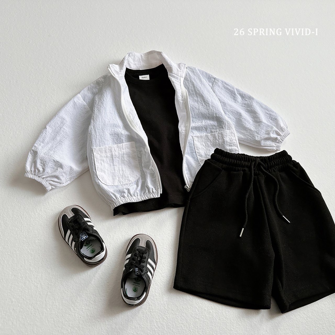 🌸預訂 韓國直送🌸🇰🇷VIVIDI三色日常基本打底短袖T恤