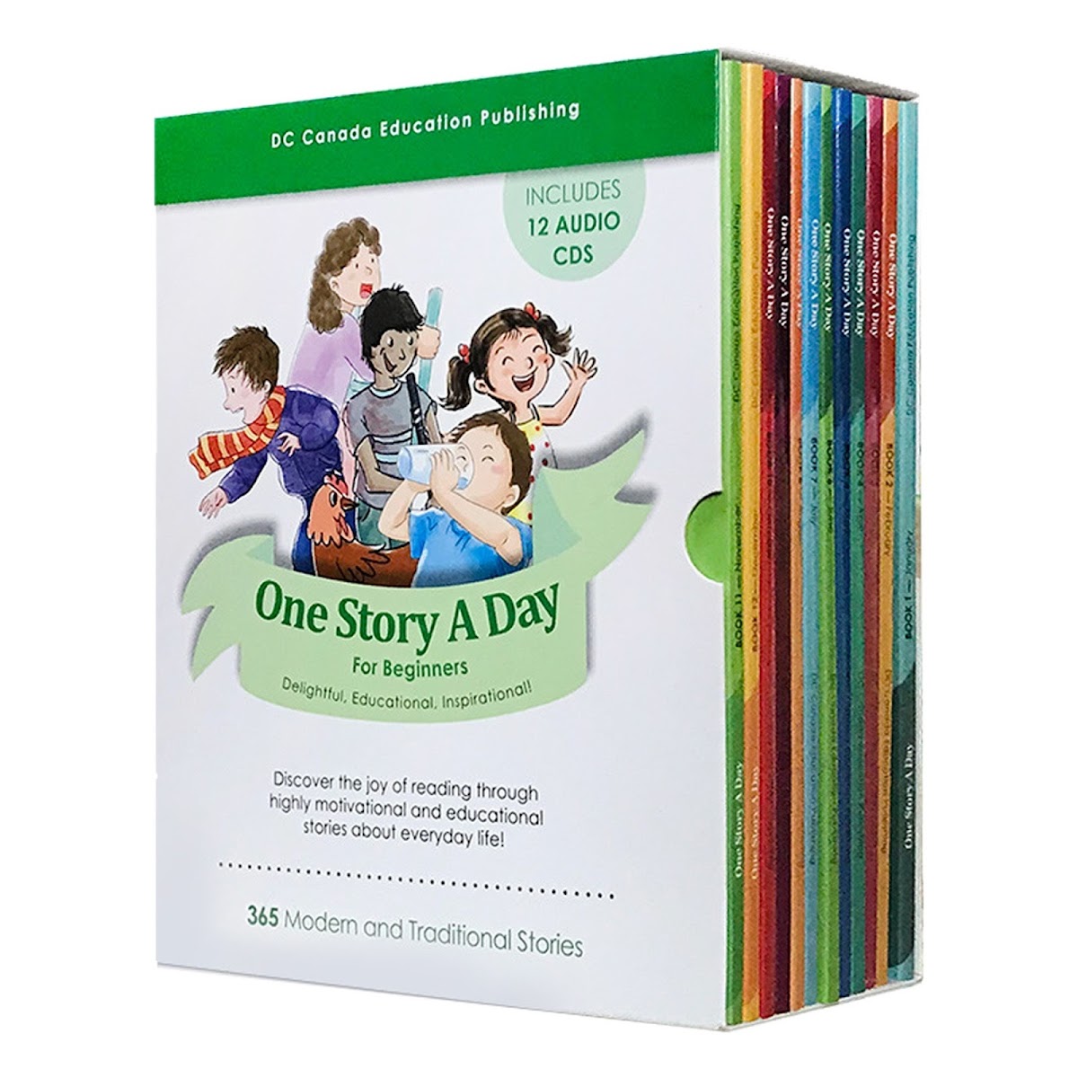 One Story A Day For Beginners 幼兒版 英語天天故事｜12 books｜點讀版