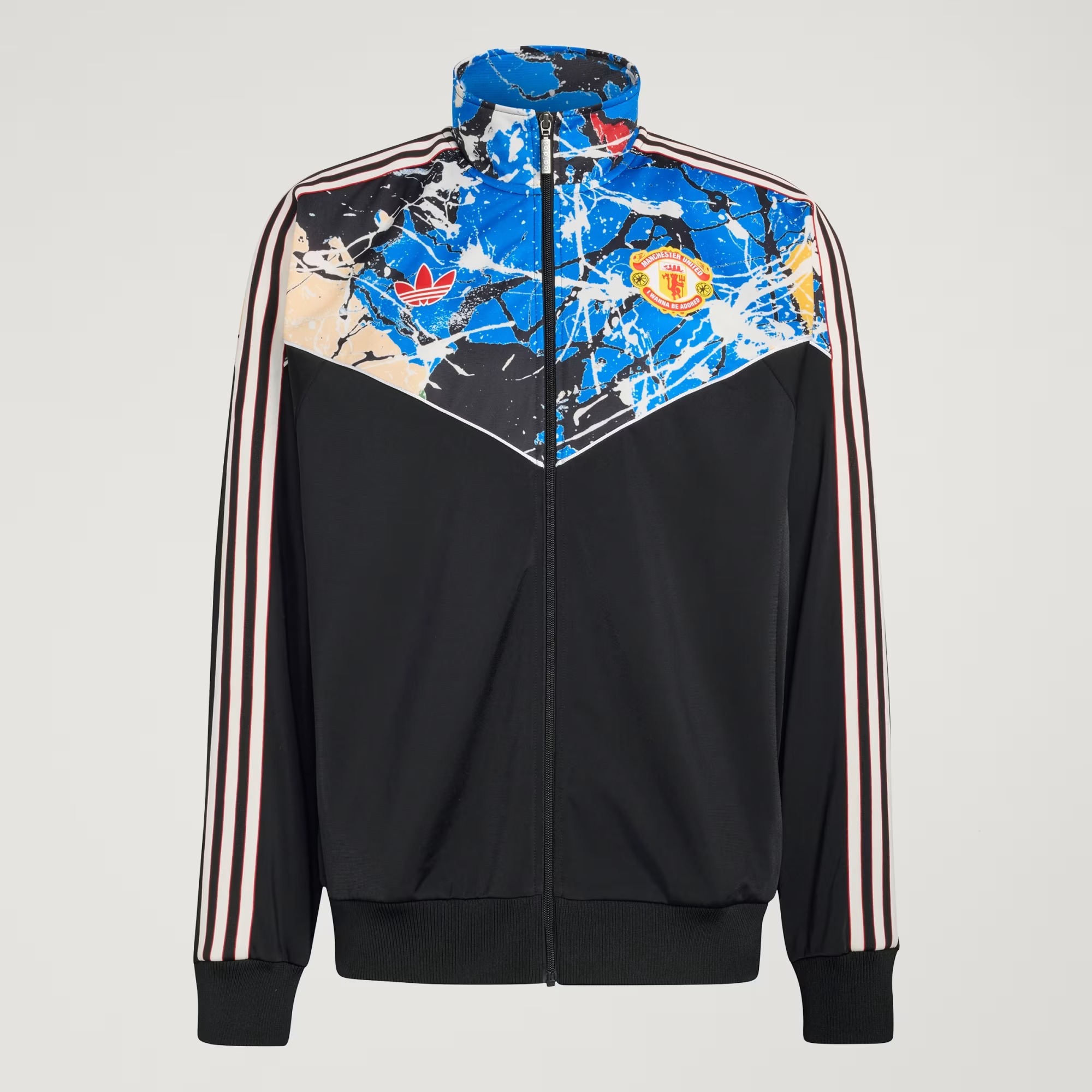🎶⚽Adidas Manchester United 曼聯 × Stone Roses 進場外套 JZ7094