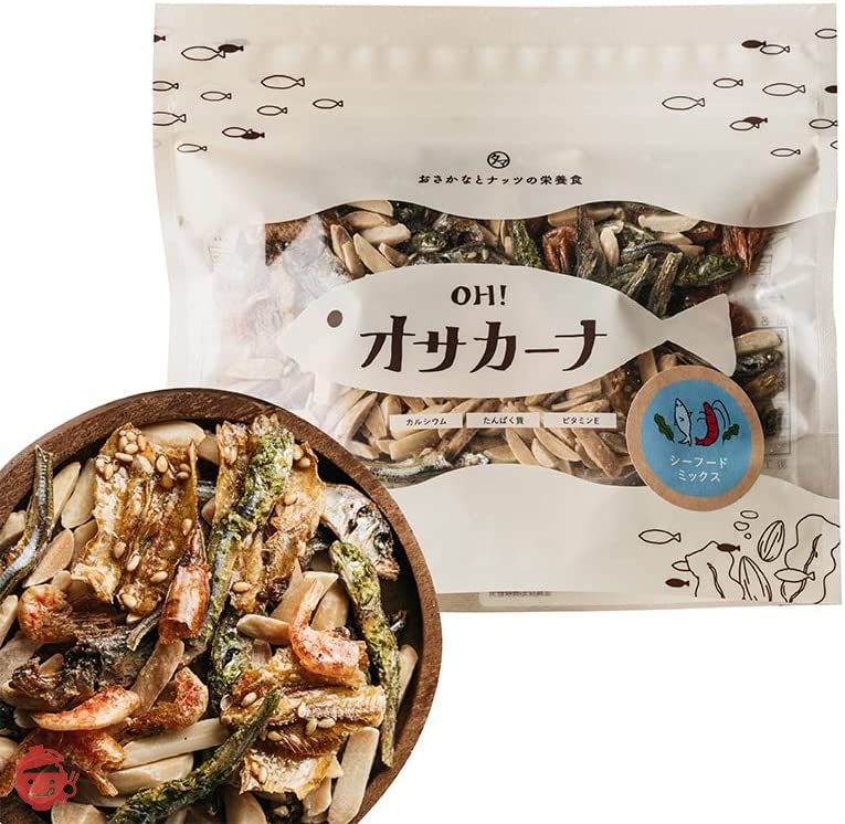 OH! OSACANA 杏仁小魚乾綜合海鮮堅果營養零食(80g)