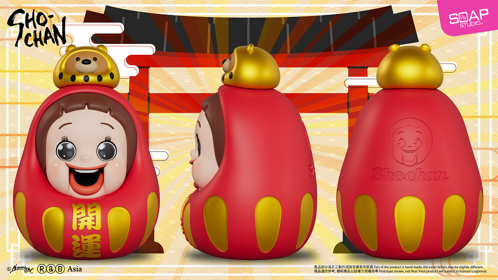 📦訂購 台灣代購 SOAP STUDIO 燦子家族 燦子 達摩款公仔