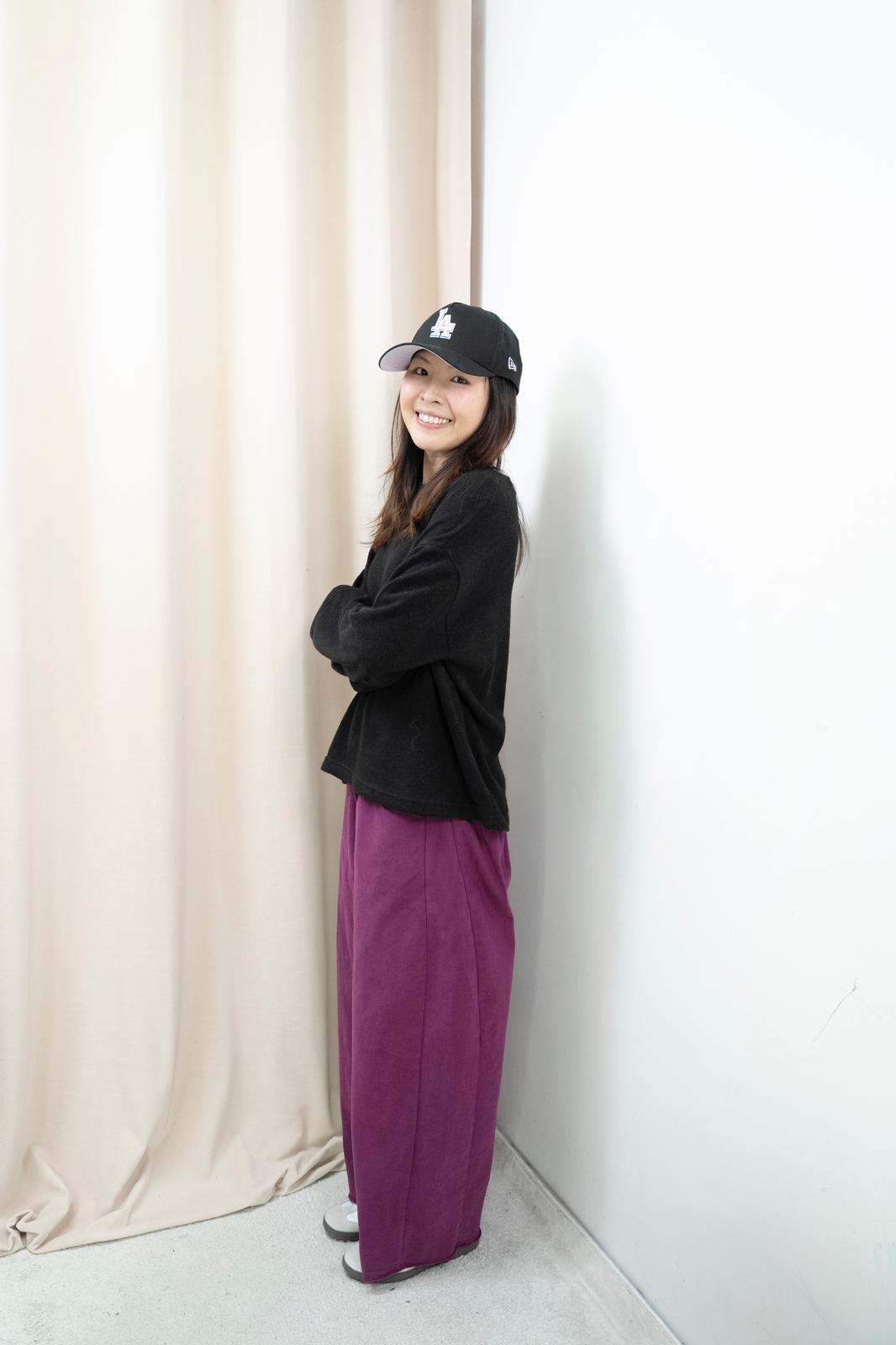 加絨靚版型不修邊休閒褲（5色）