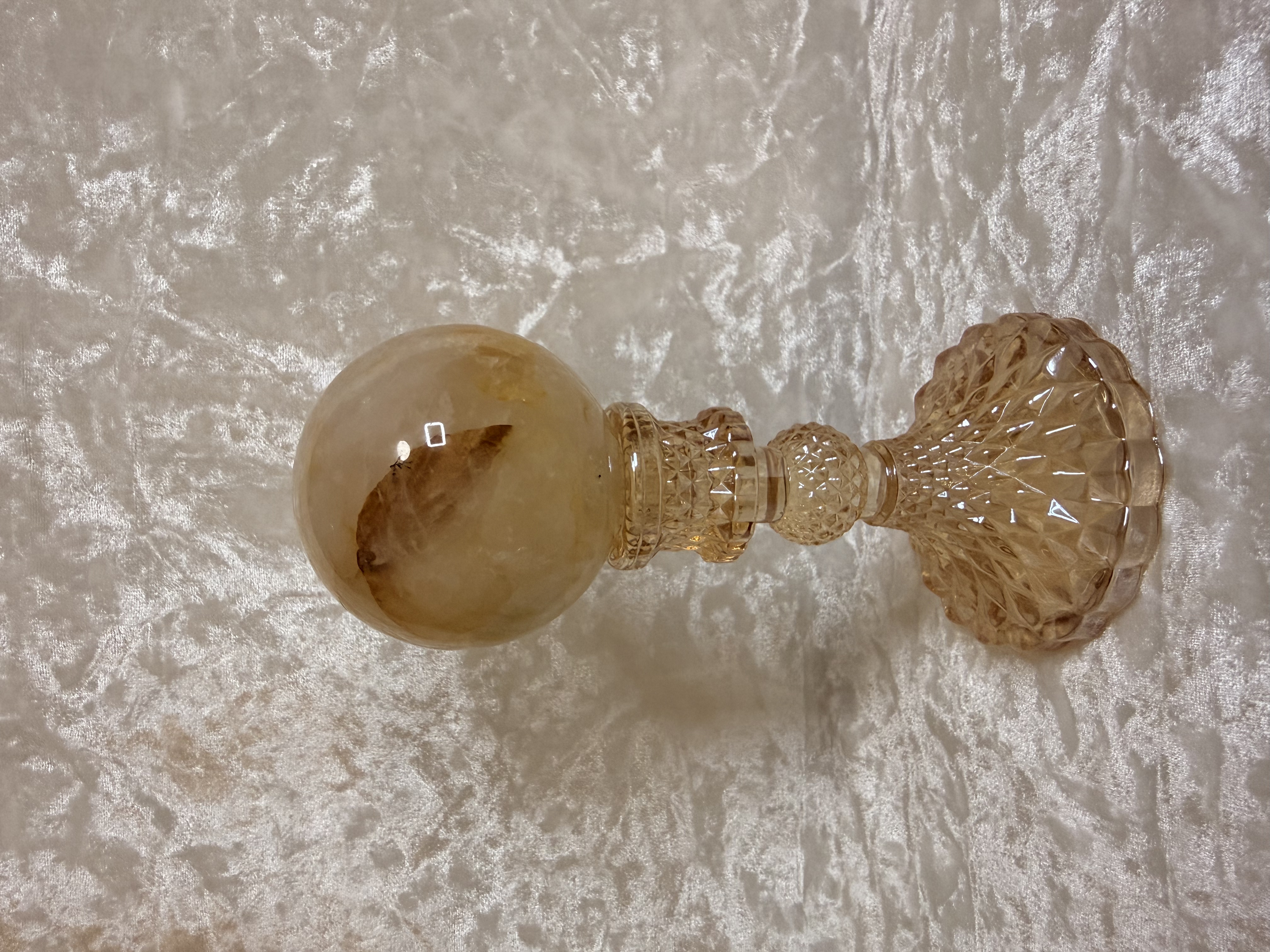 巴西黃金自癒者水晶球