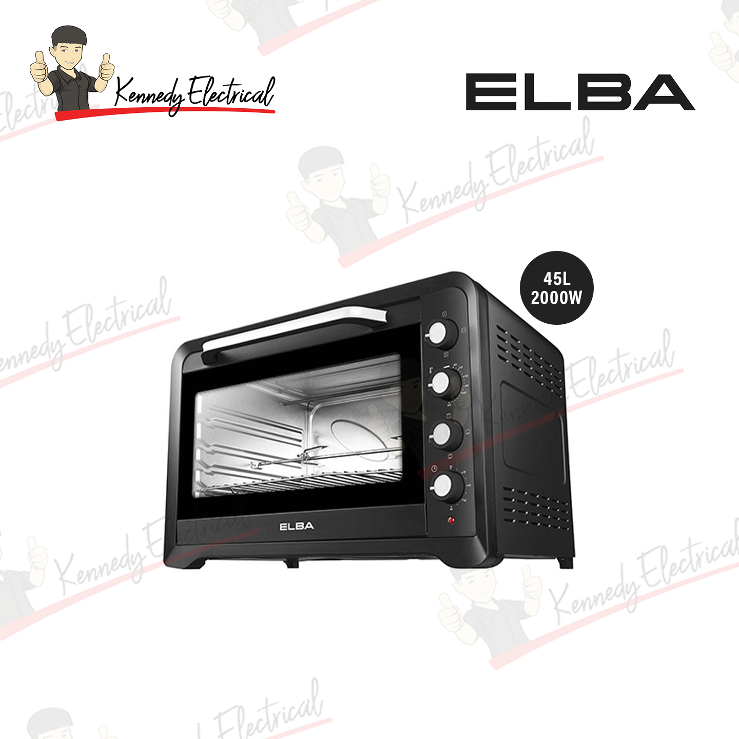 Elba 45L Electric Oven (EEO-G4529-BK)