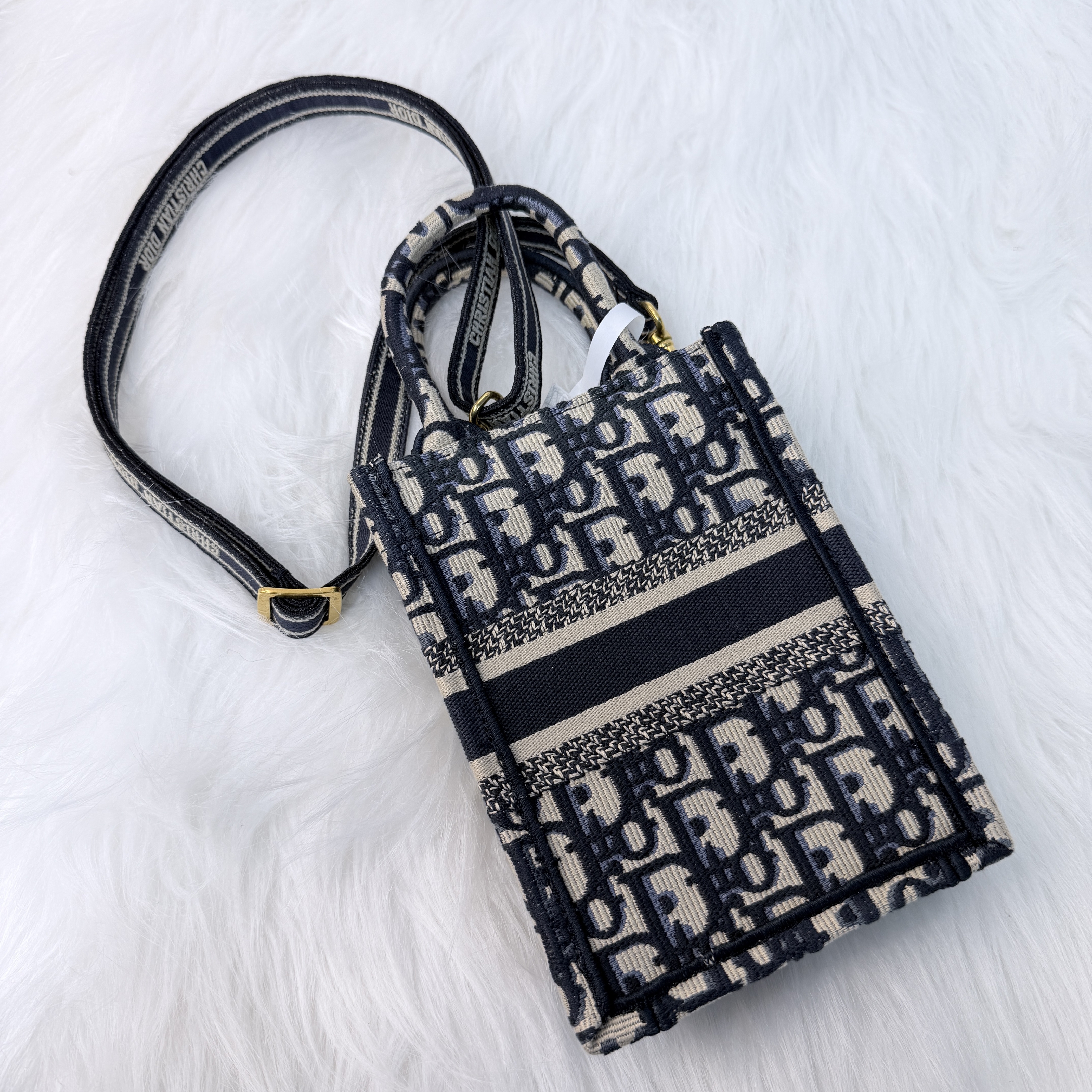 老花經典 Dior mini tote bag💖