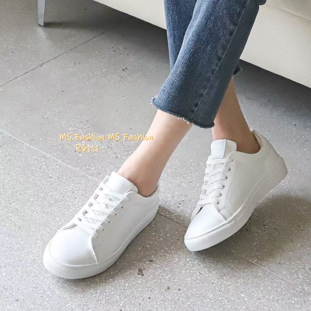 R6111 韓國🇰🇷簡約清新小白鞋