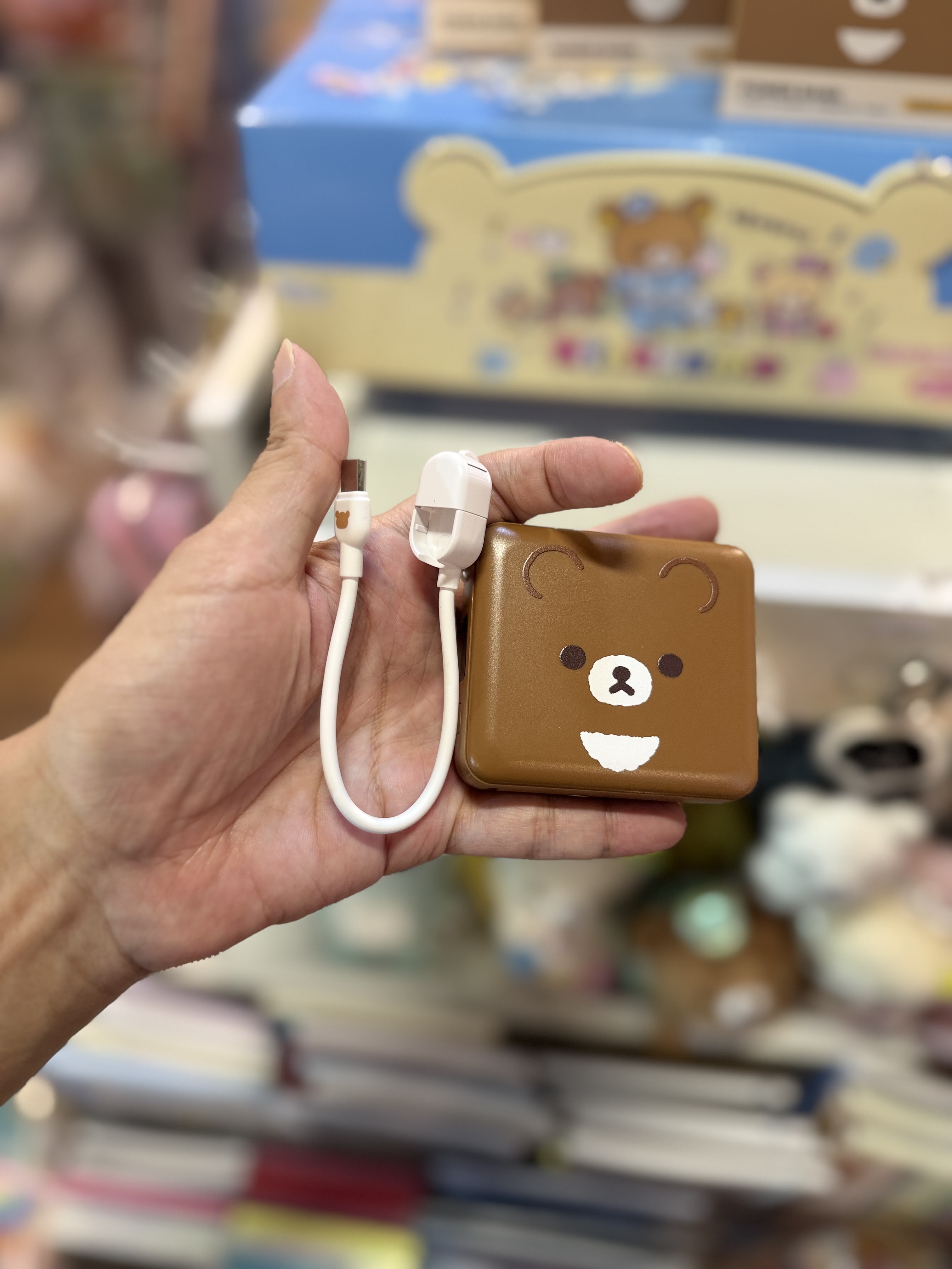 ⭕️留意此商品只能寄香港及澳門地區！ 《現貨》全新韓國限定 小熊外置充電器