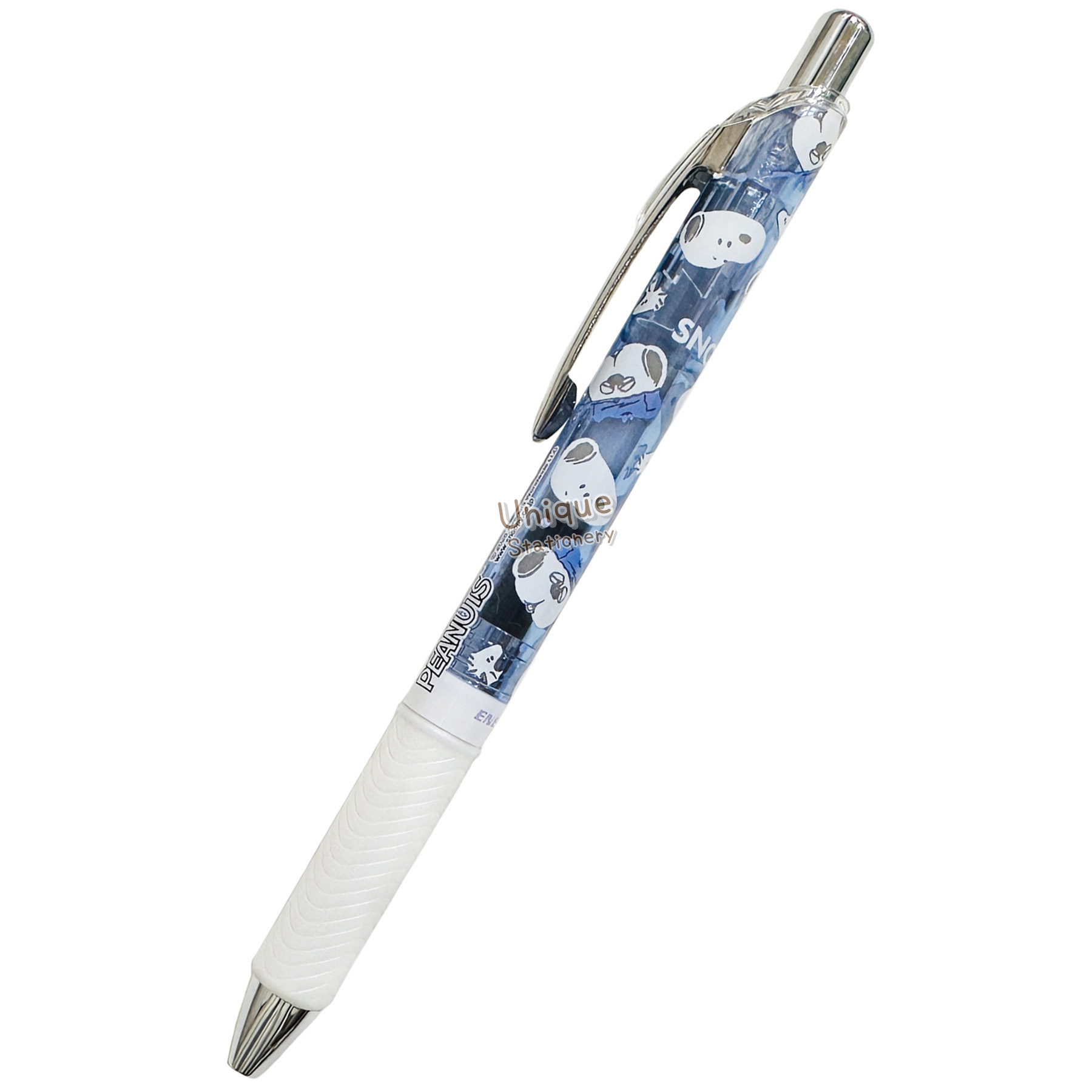 現貨｜Snoopy Olaf 日本製 Pentel EnerGel 0.5mm 黑色 啫喱筆 (308168)