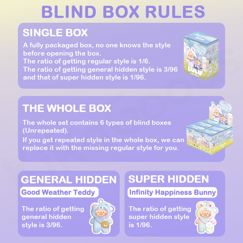 [LuLu豬] 歡樂時光系列毛絨盲盒 (日語/英語) | 1件