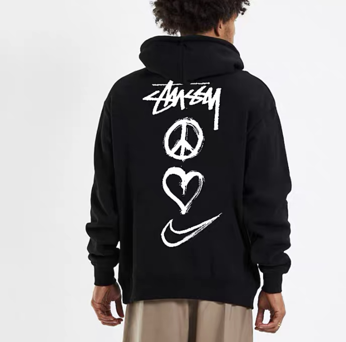 Nike x Stussy Peace, Love, Swoosh 連帽衛衣| Sweetie Office