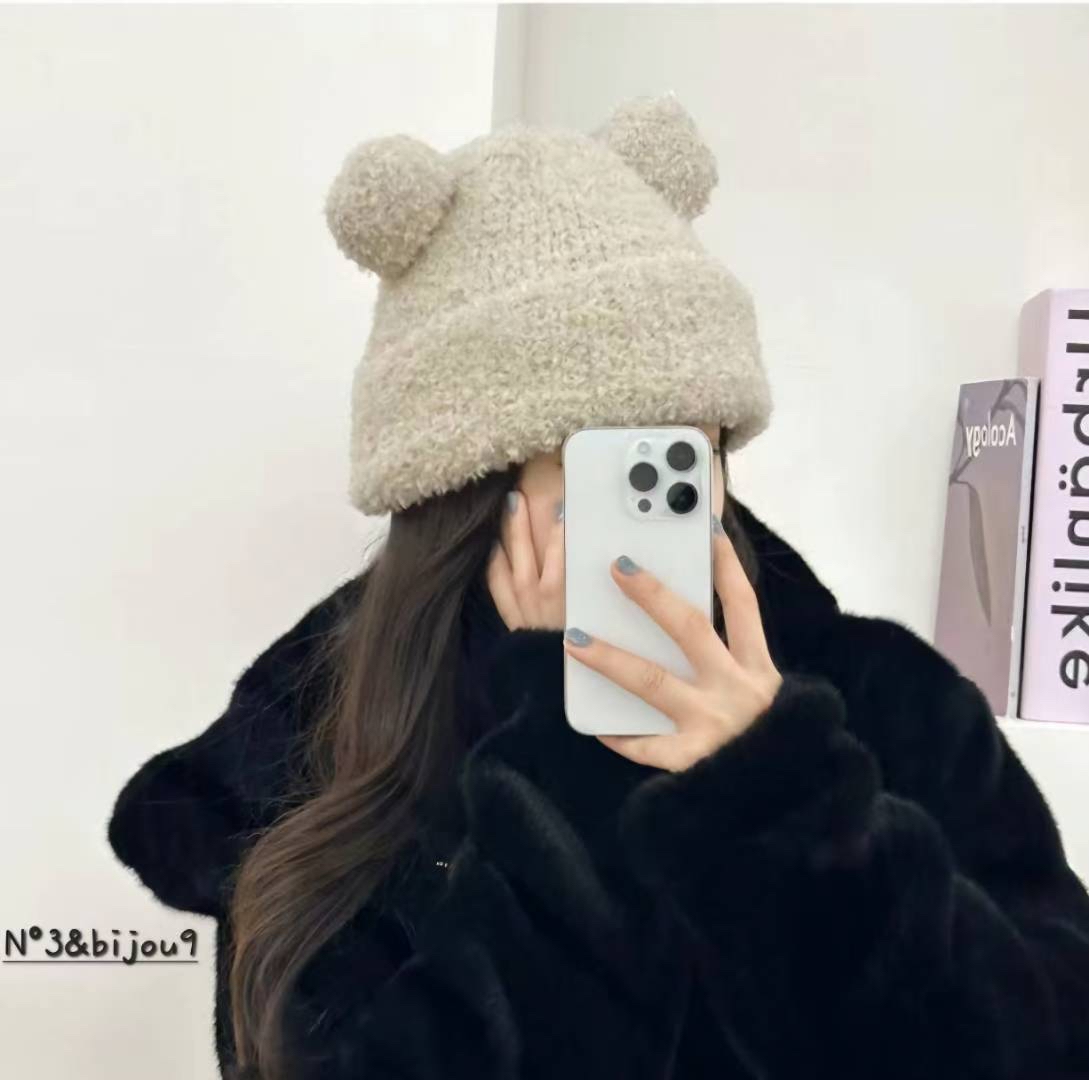 N3 YE 熊仔帽-最新✨開心價