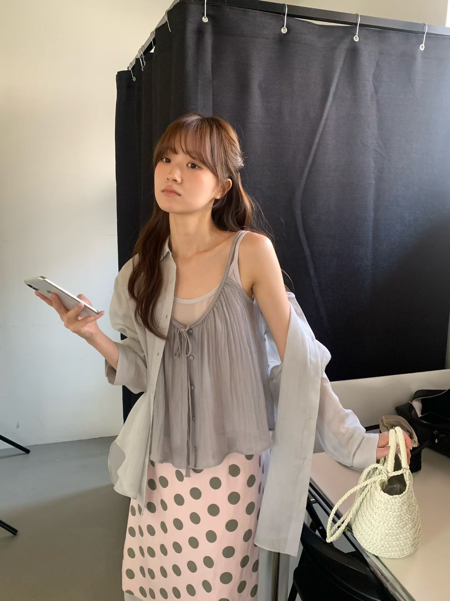 🇰🇷東大門女裝 | sheer layered sleeveless 