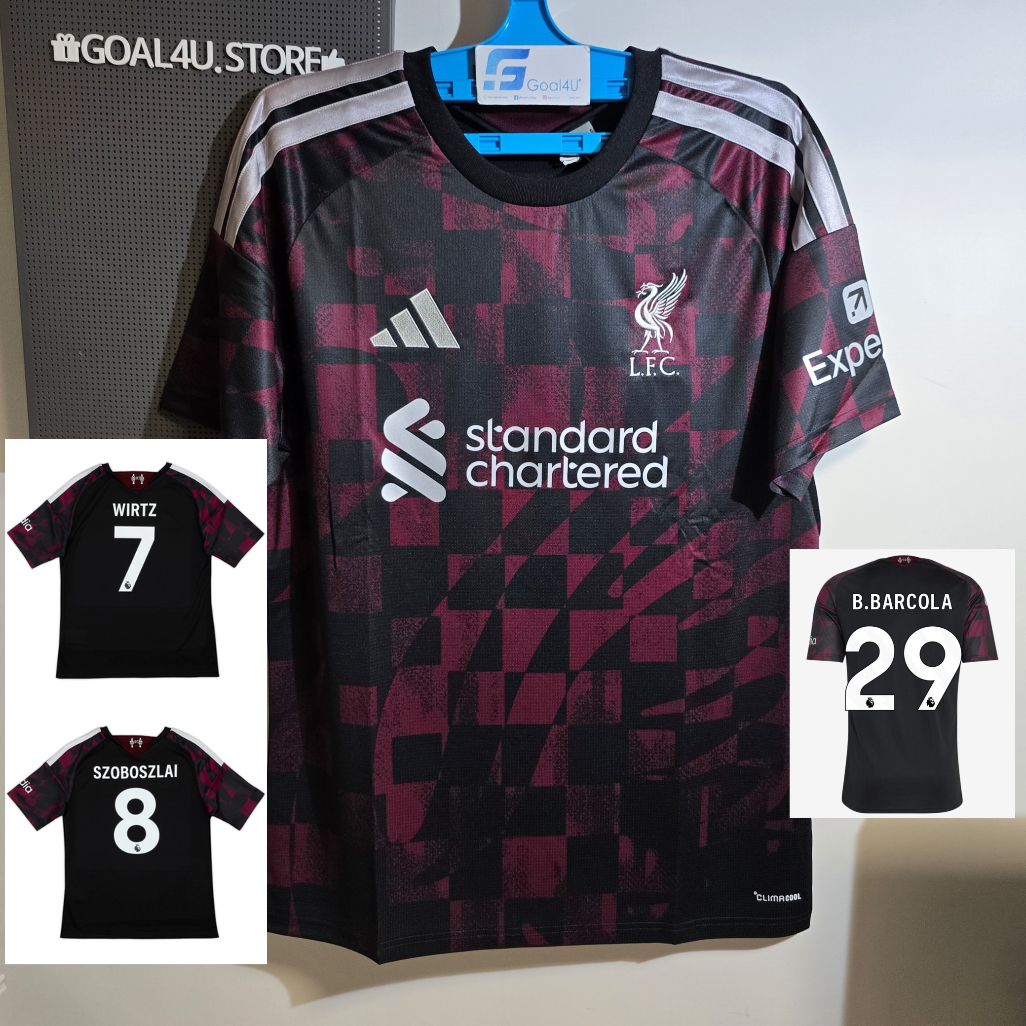#部分碼現貨 Adidas Liverpool 利物浦 2026-27 三客球迷版球衣 (可加印字章) KA6855