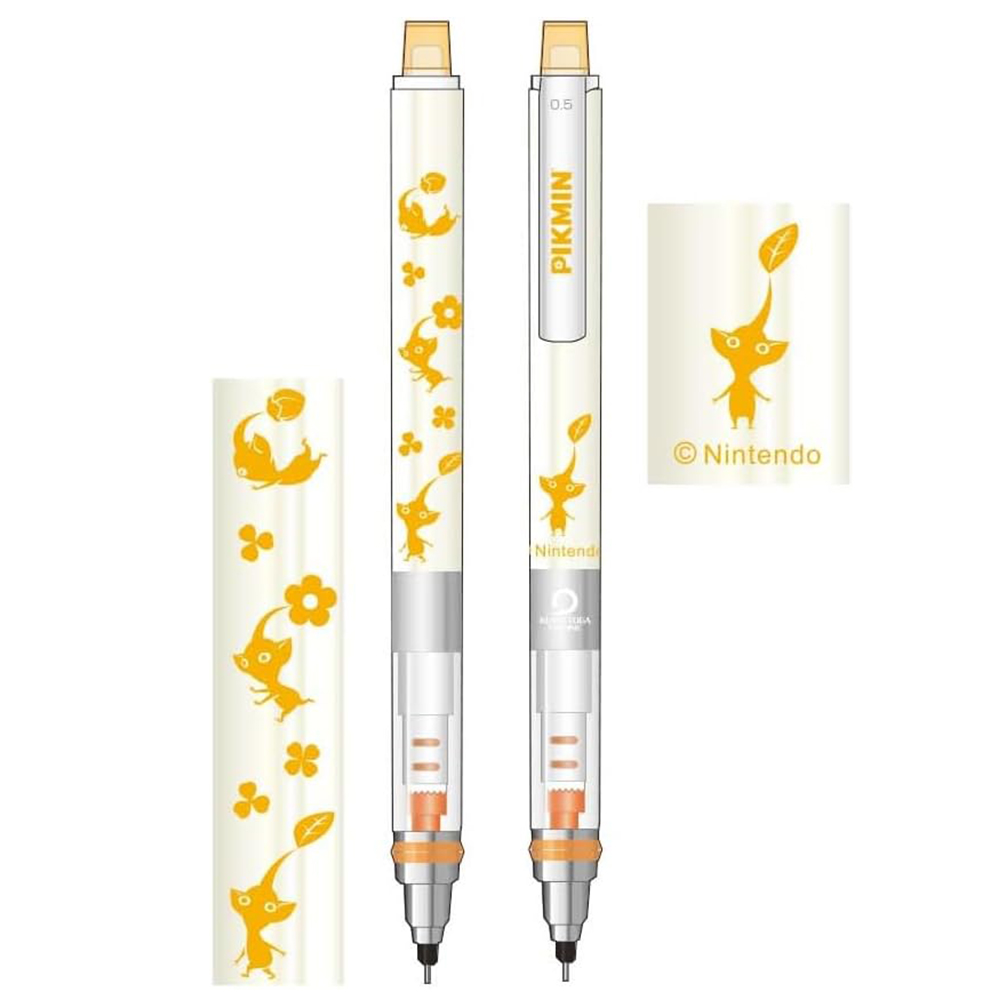 現貨｜皮克敏 Pikmin 日本製 Uni KURU TOGA 0.5mm 不斷芯旋轉自動 鉛芯筆 (706401)