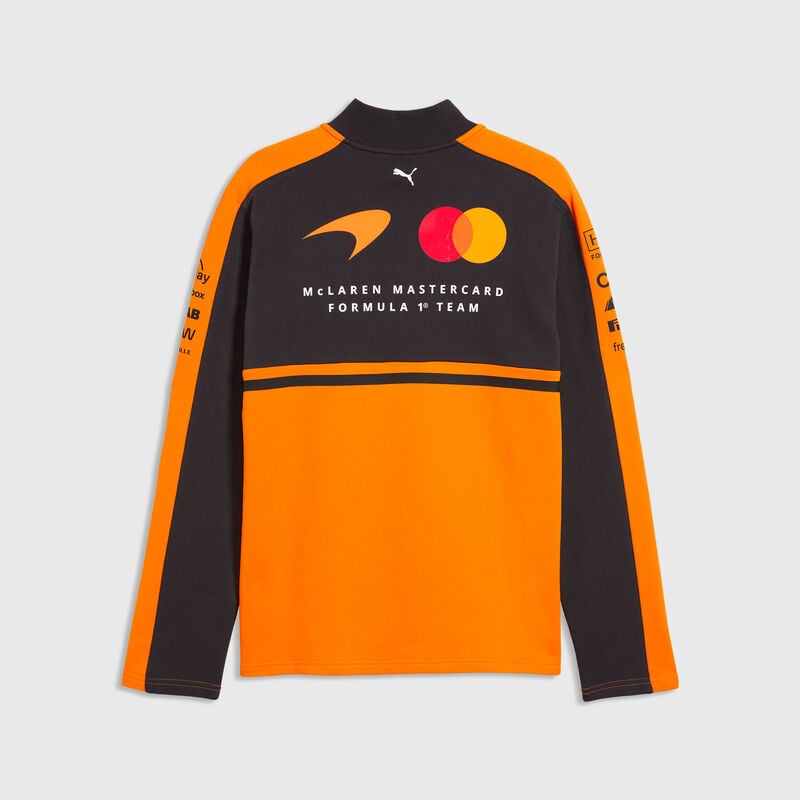 Puma F1 McLaren 麥拿倫車隊 2026 官方車隊1/2 拉鍊運動汗衣 701241085