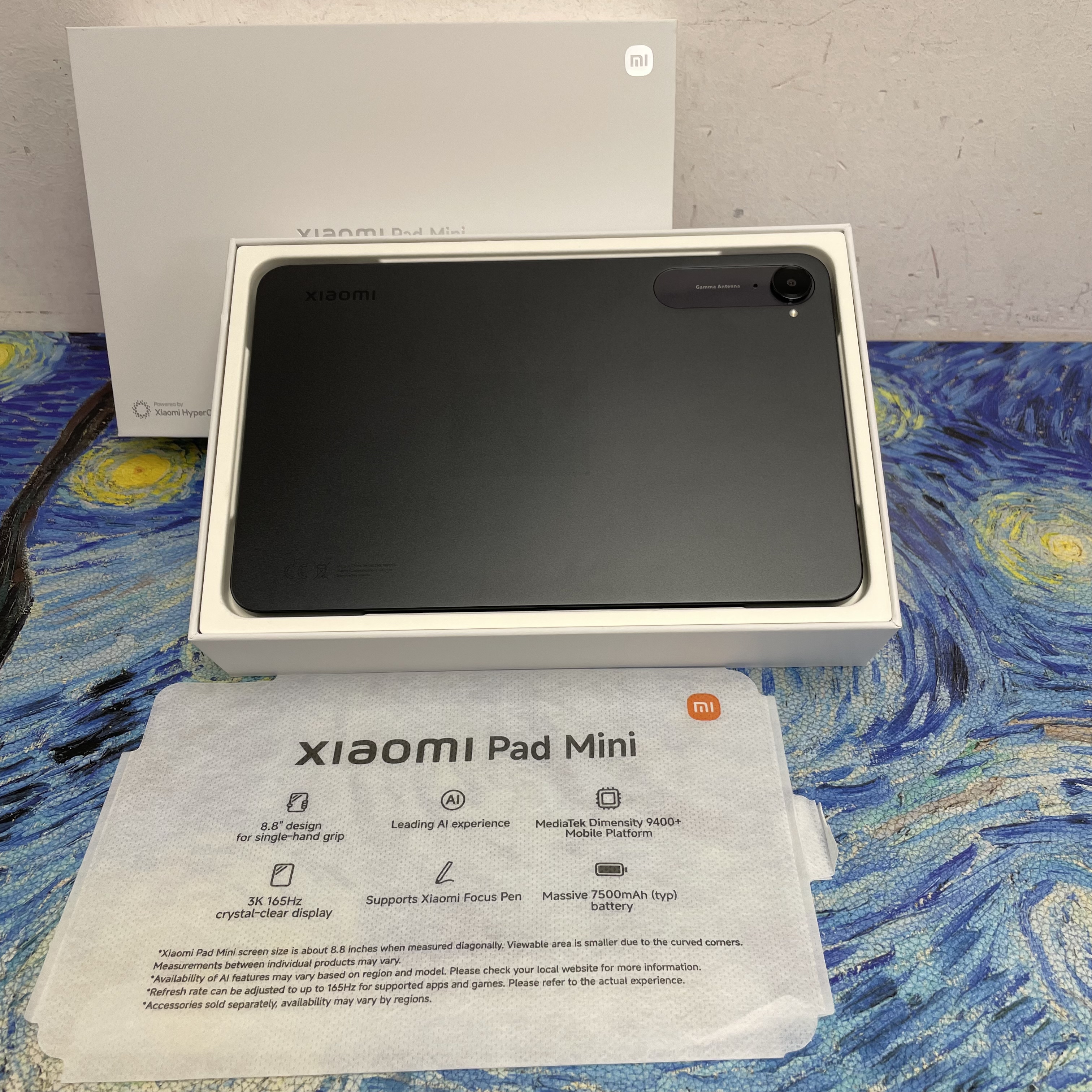 *8353 XiaoMi Pad mini 未使用品 8+256GB WIFI 灰色 gray