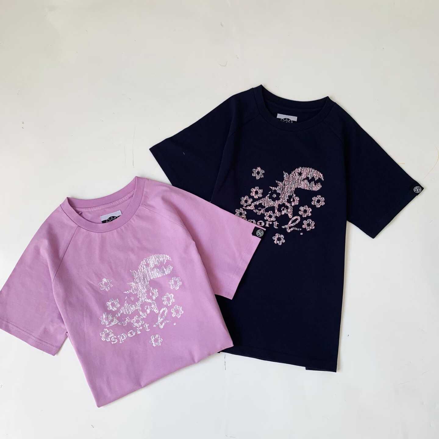 預訂SPORT b. by agnès b. texture Dino短袖Tee [貨號26A420]