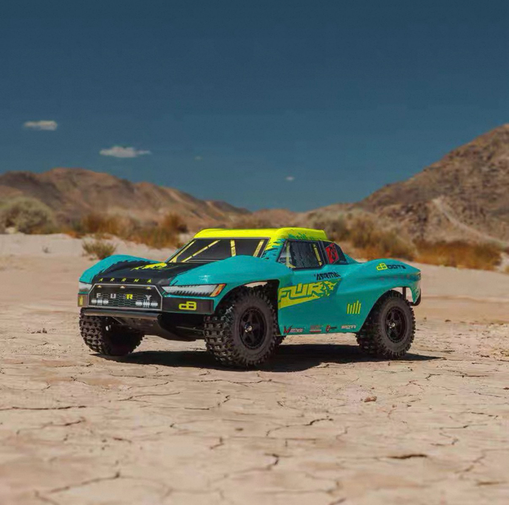 ARRMA FURY狂怒兩驅 1/10遙控電動無刷越野車短卡