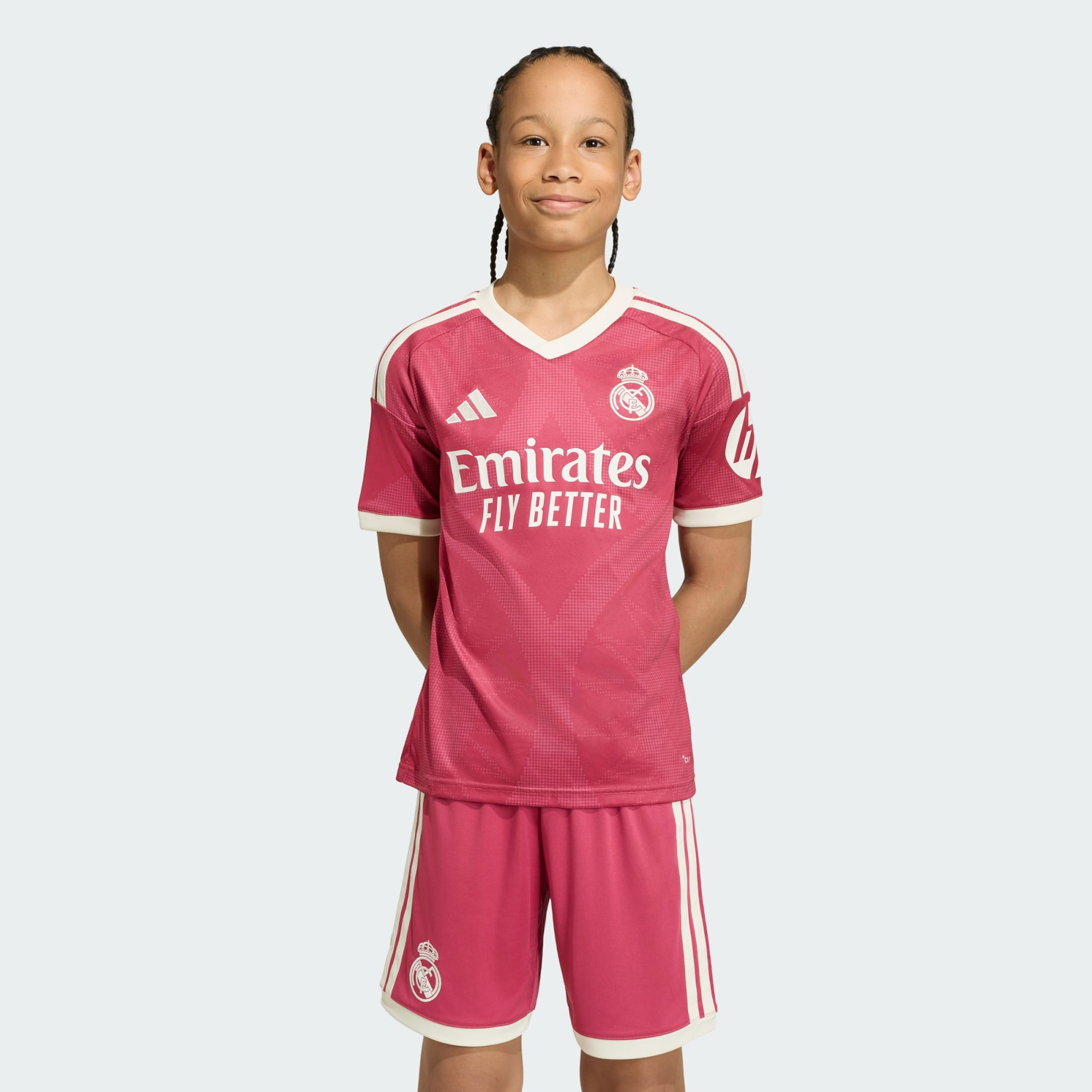 💎拉丁美洲風情重塑經典 Adidas Real Madrid 皇家馬德里 2026-27 三客童裝球迷版球衣 (可加印字章) KC3966