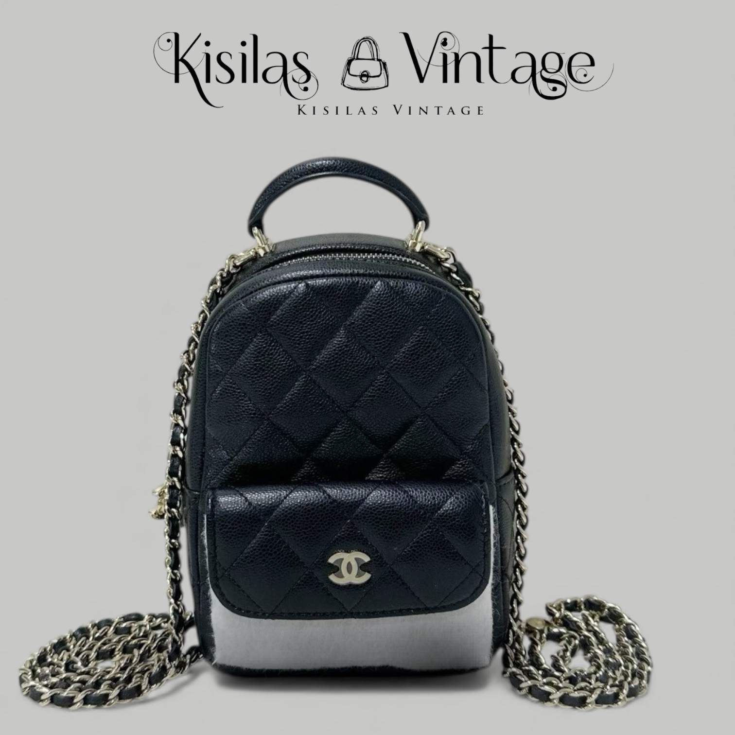 Chanel 荔枝皮小書包