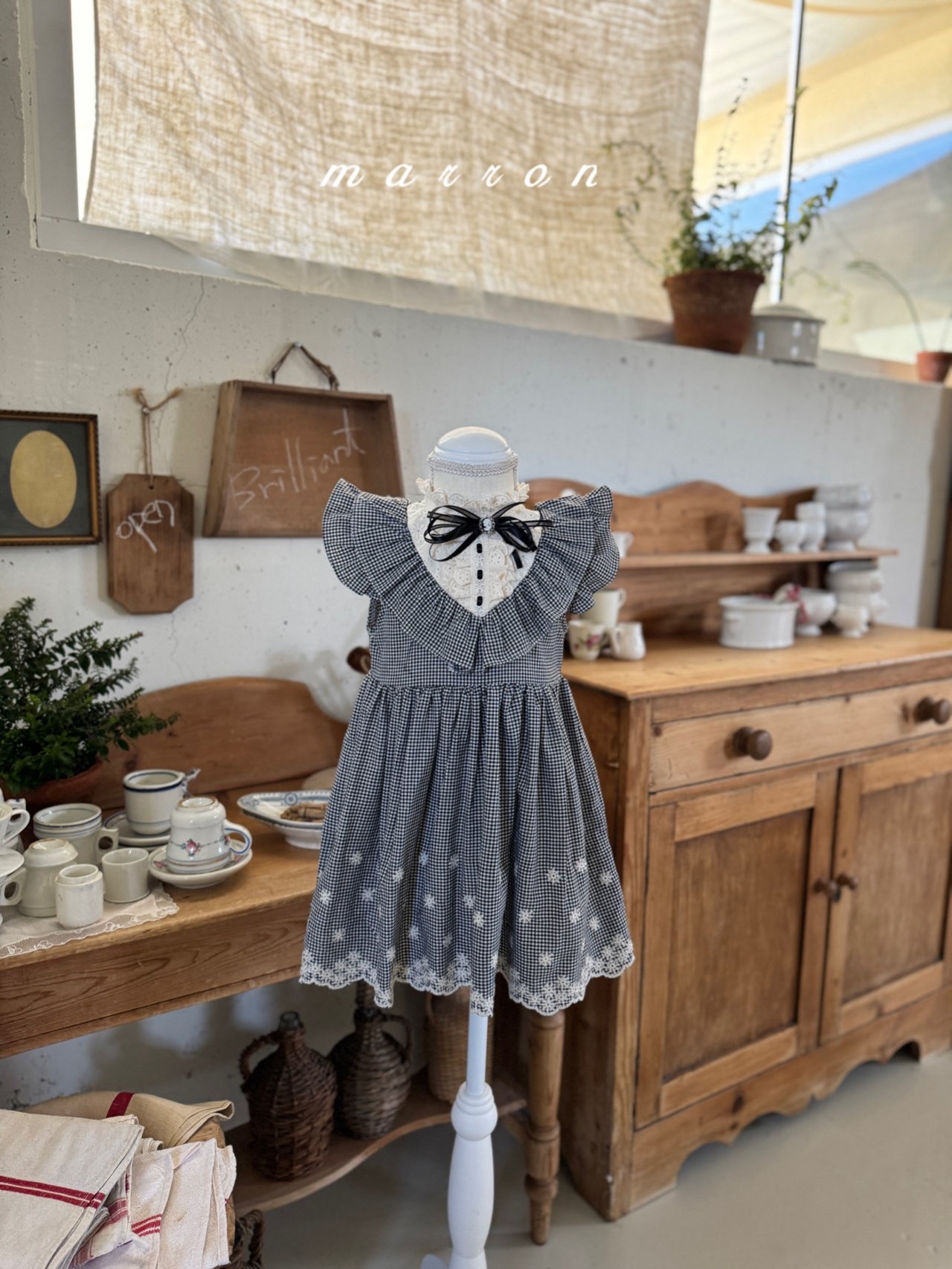 🇰🇷Marron dress 