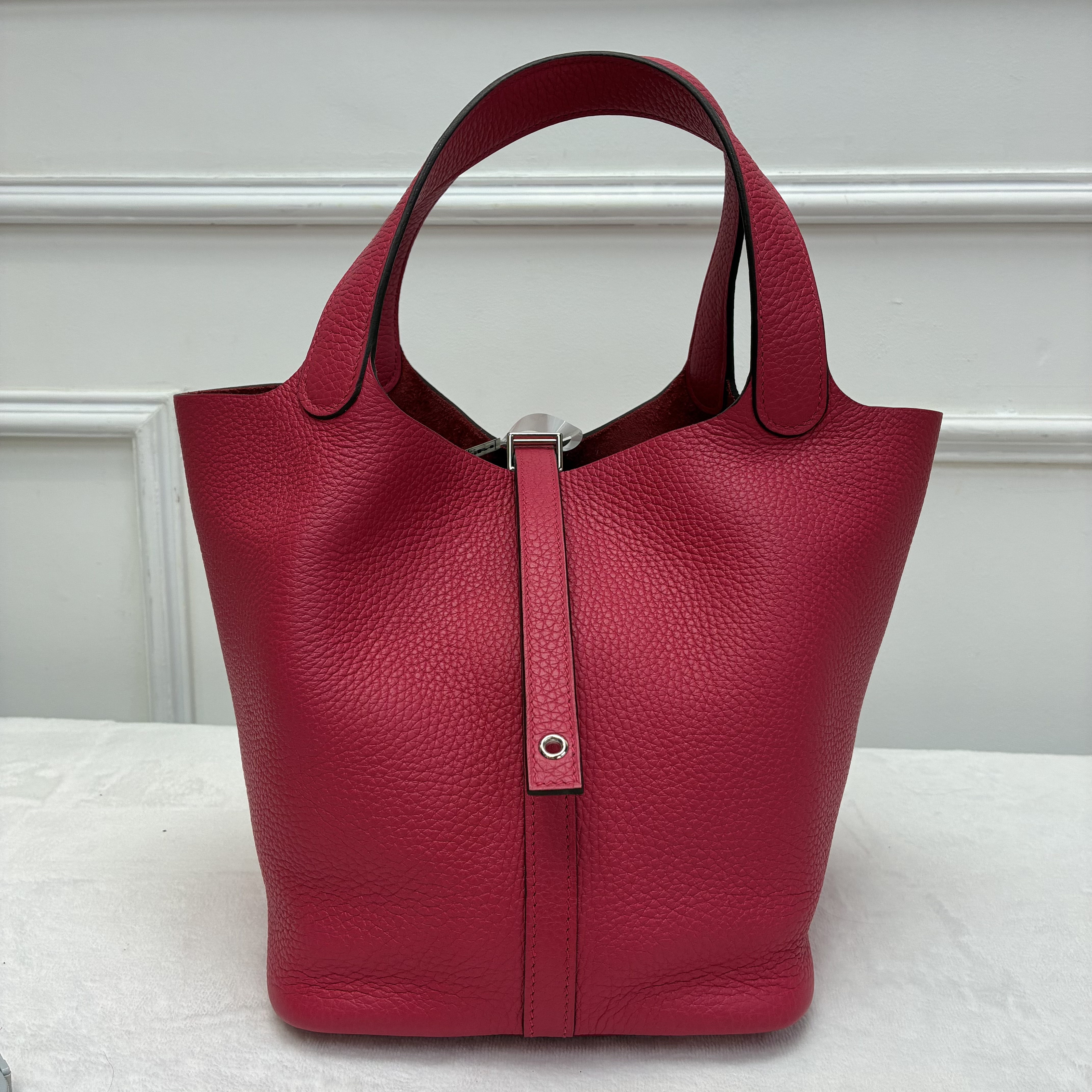 Full set Hermes Picotin 22 P22 極致粉 