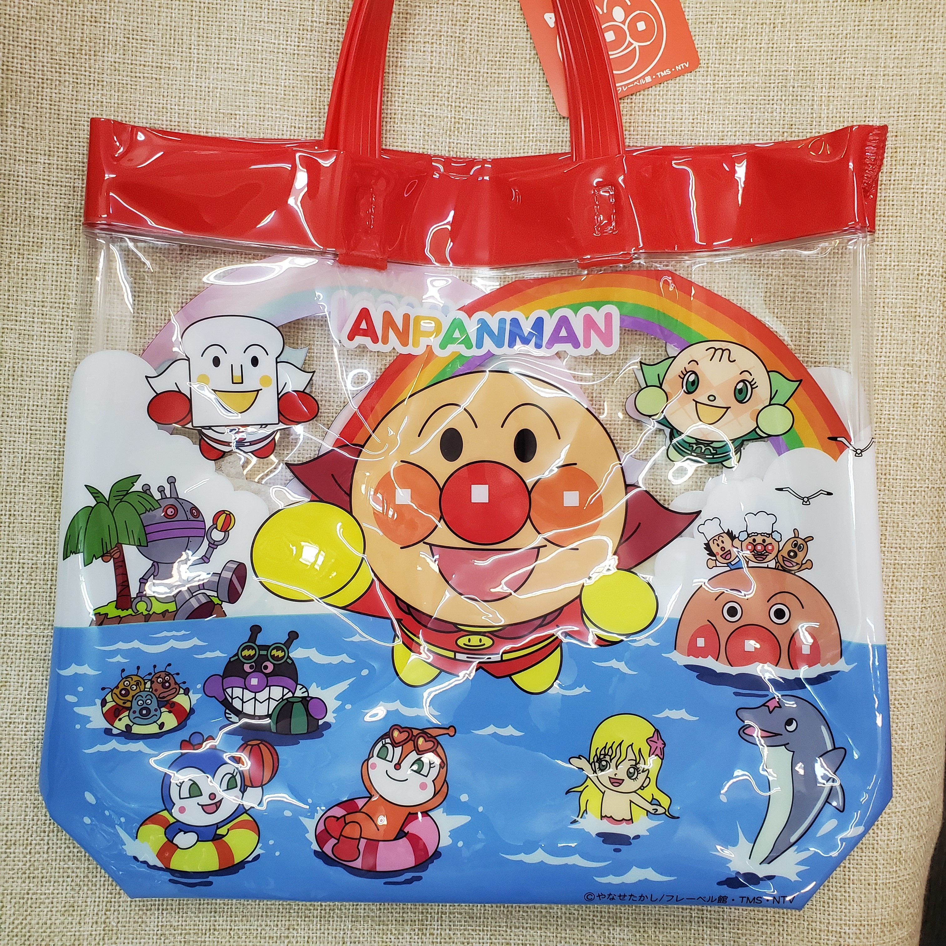[現貨] [日本直送] 麵包超人 {沙灘袋 TF010707}