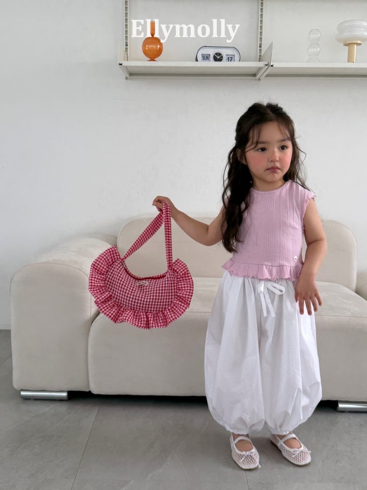 Ellymolly | Check Bag (Red)
