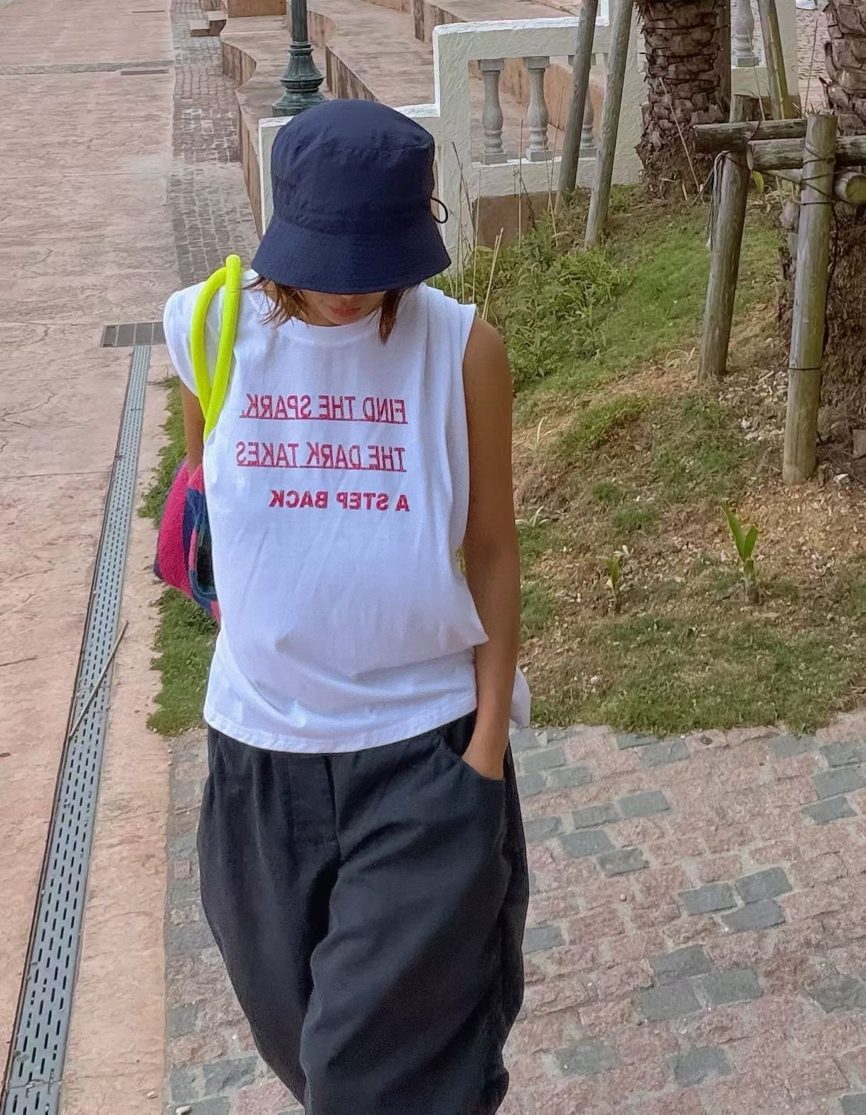 Lettering T-shirt