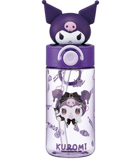 Skater KUROMI 飲管水壺 470ML⏰ 預購商品⏰