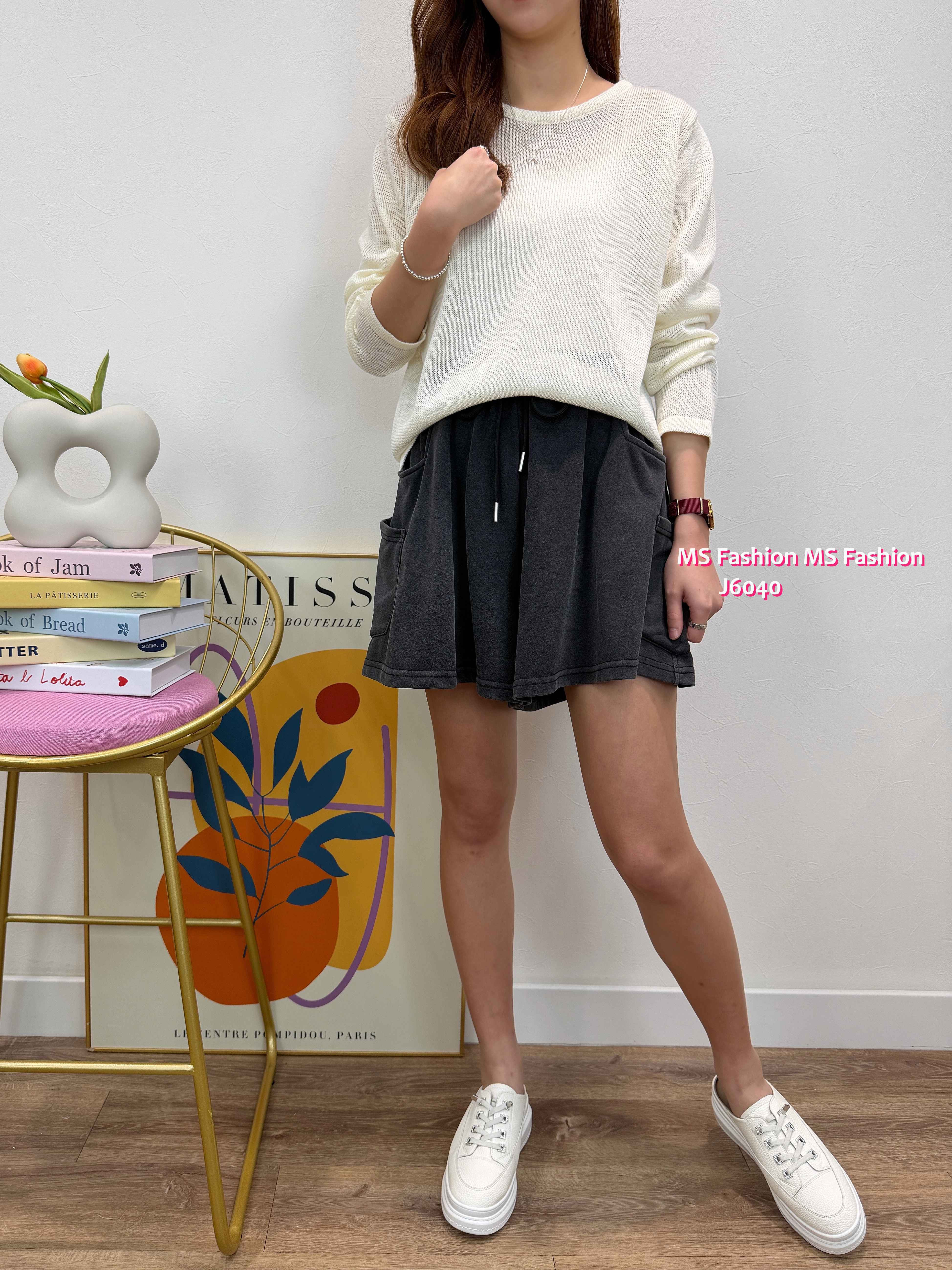 J6040 韓國🇰🇷百搭易襯裙褲仔