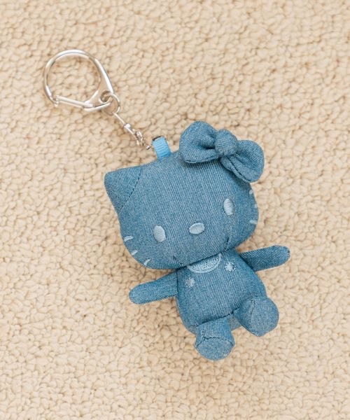 🎀【預訂】Kitty 公仔掛飾 - 牛仔藍1006