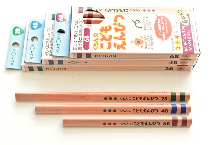 現貨🇯🇵Kumon系列-幼兒用三角鉛筆(6支入)