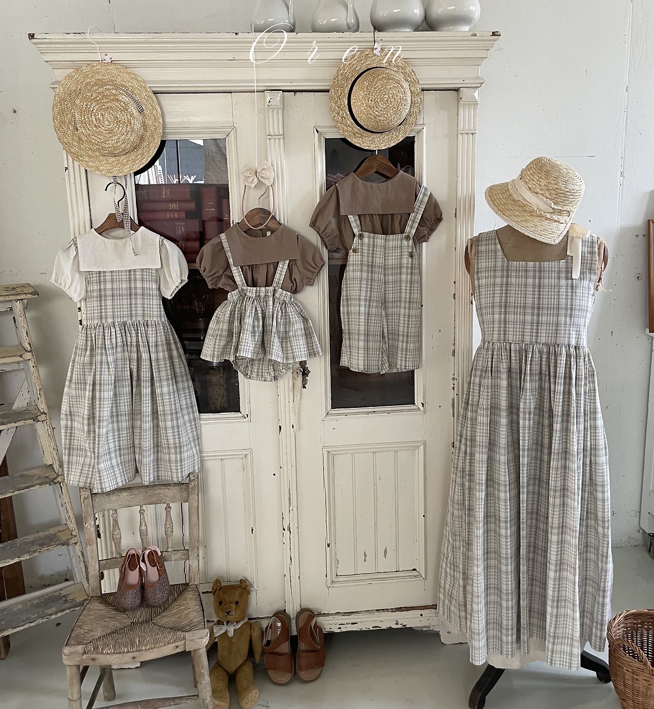 🇰🇷oren 包屁裙/連身褲/裙 親子 (上衣另購）